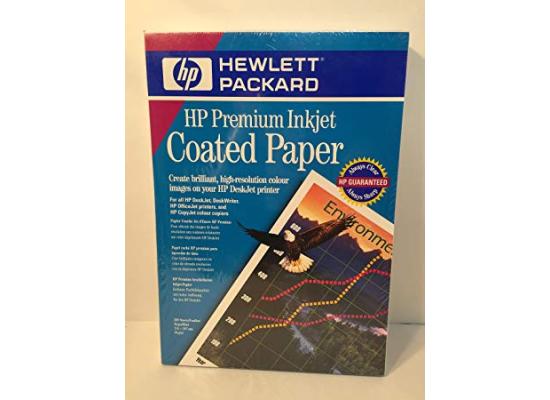 HP Inkjet Coated Paper 100 Sheet , 98GM ( 51634Z ) 
